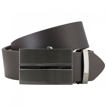 Raster belt in dark brown